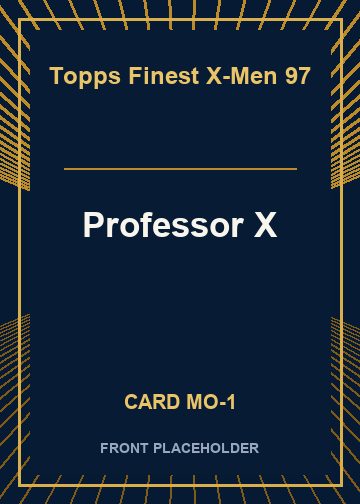 Professor X card thumbnail
