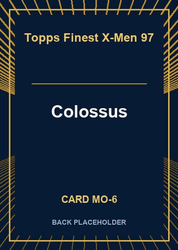 Colossus back card image