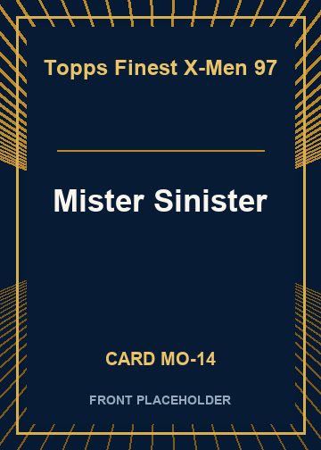 Mister Sinister card thumbnail