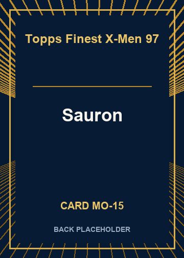 Sauron back card image