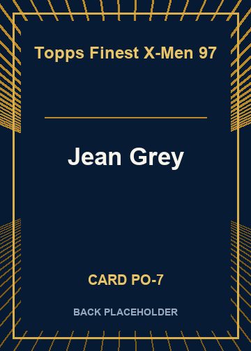 Jean Grey back card image