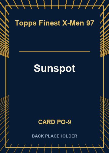 Sunspot back card image
