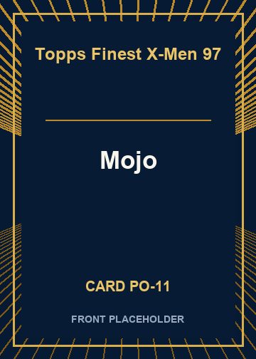 Mojo front card image