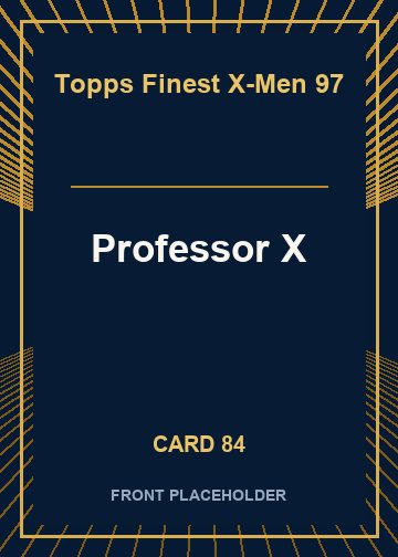 Professor X card thumbnail