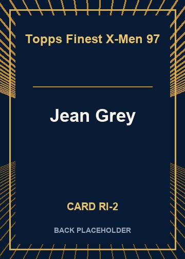 Jean Grey back card image