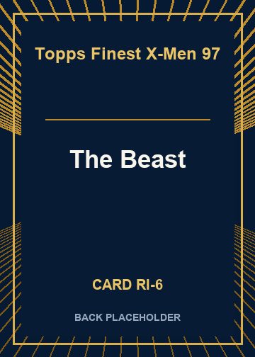 The Beast back card image