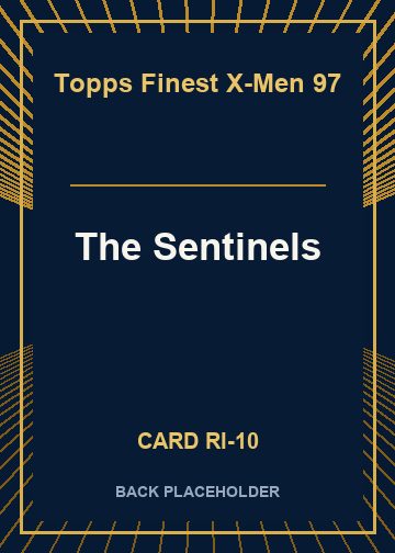 The Sentinels back card image
