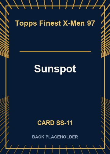 Sunspot back card image