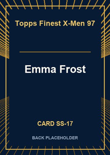 Emma Frost back card image