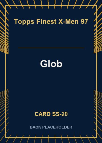 Glob back card image