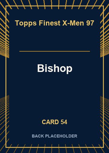 Bishop back card image