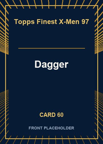 Dagger front card image