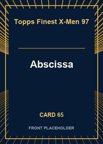 Abscissa card thumbnail