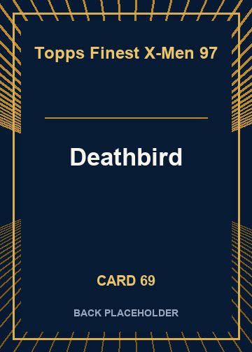 Deathbird back card image