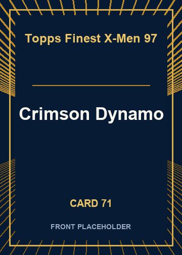 Crimson Dynamo card thumbnail
