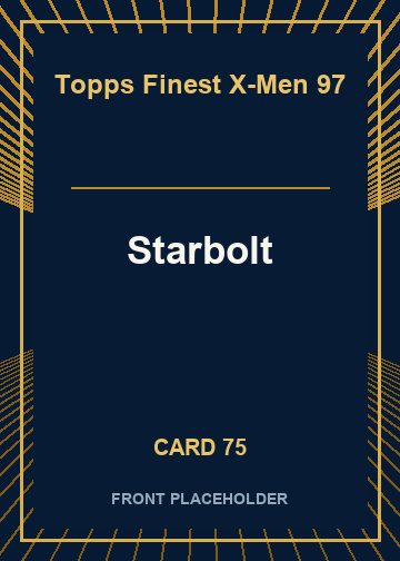 Starbolt card thumbnail