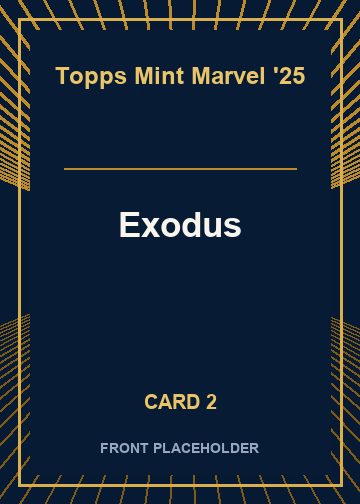 Exodus front artwork