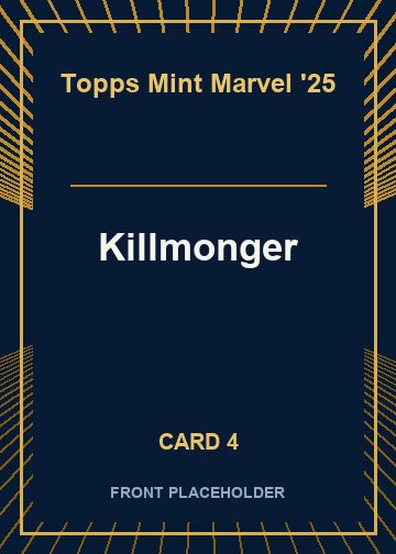 Killmonger front artwork