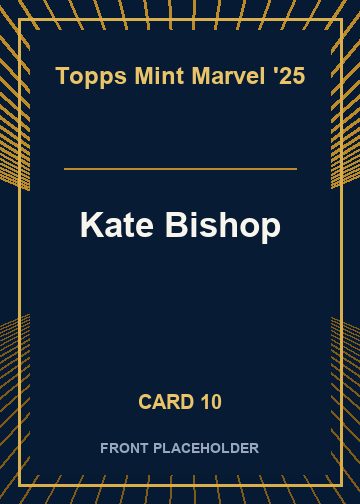 Kate Bishop front artwork