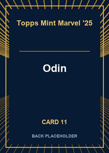 Odin back artwork