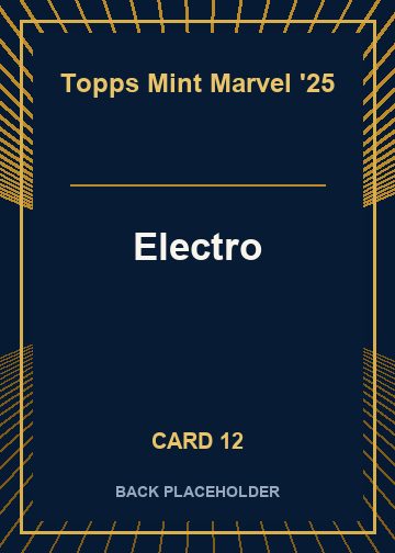 Electro back artwork