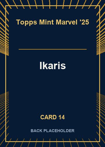 Ikaris back artwork