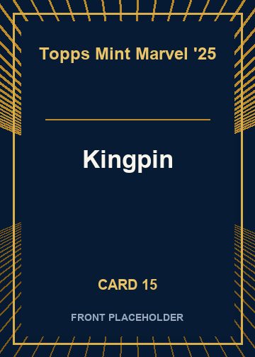 Kingpin front artwork