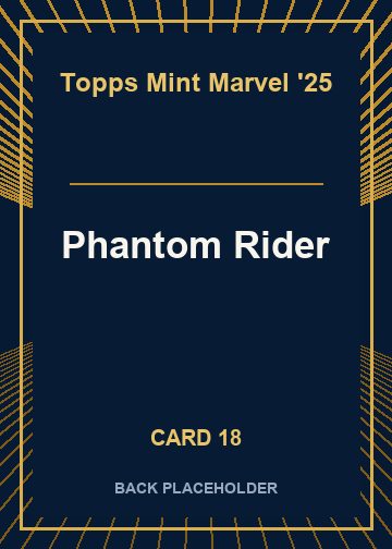Phantom Rider back artwork