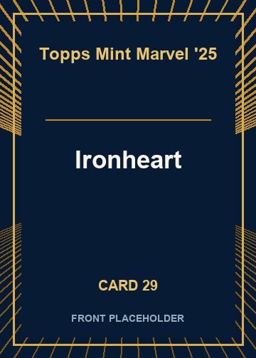 Ironheart front artwork