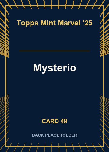 Mysterio back card image