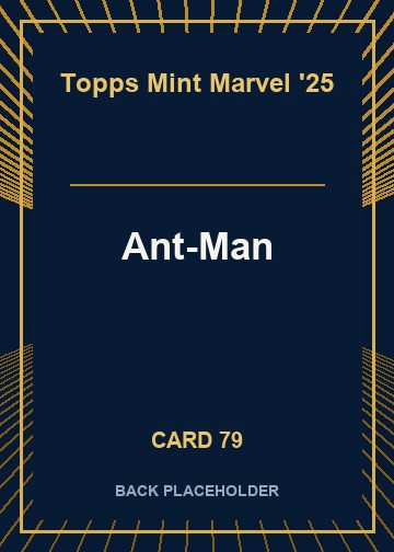 Ant-Man back card image