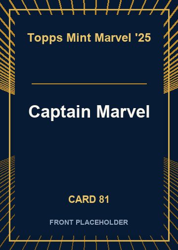 Captain Marvel card thumbnail