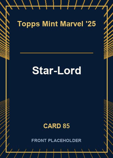 Star-Lord card thumbnail