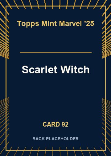 Scarlet Witch back card image
