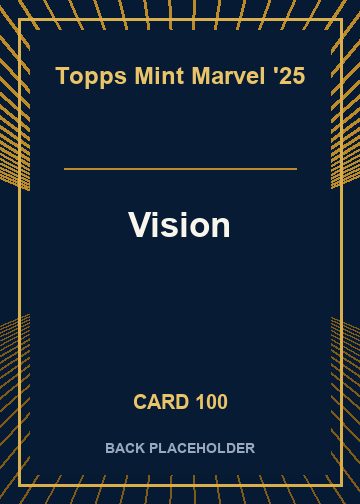 Vision back card image