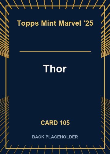 Thor back card image