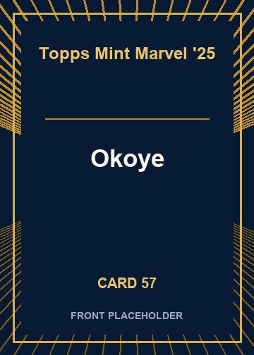Okoye front card image