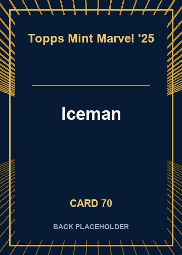 Iceman back card image