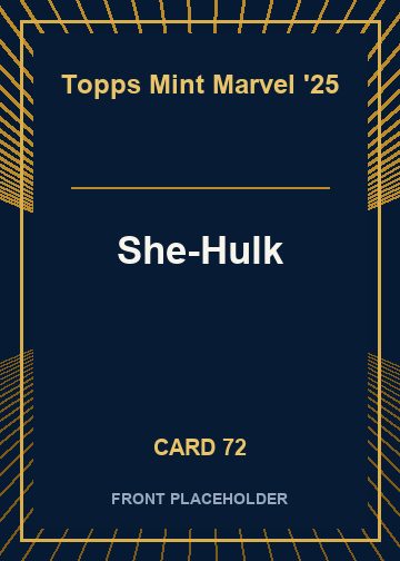 She-Hulk card thumbnail