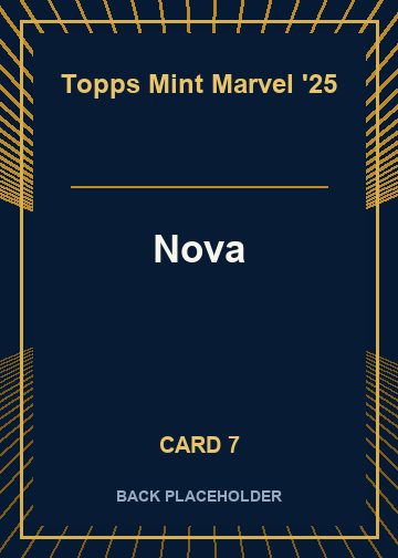 Nova back card image