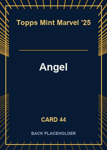 Angel back card image