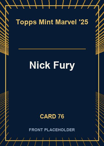 Nick Fury card thumbnail