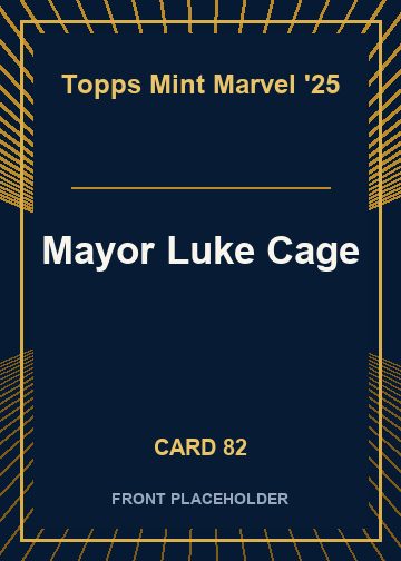 Mayor Luke Cage card thumbnail