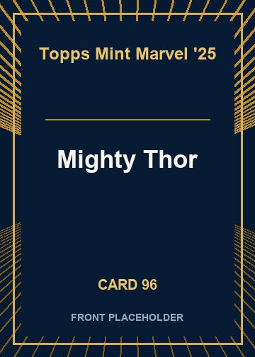 Mighty Thor card thumbnail