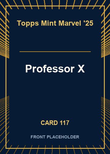 Professor X card thumbnail