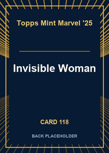 Invisible Woman back card image