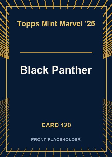 Black Panther card thumbnail