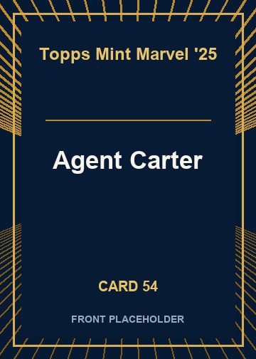 Agent Carter card thumbnail