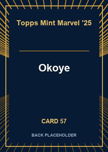 Okoye back card image