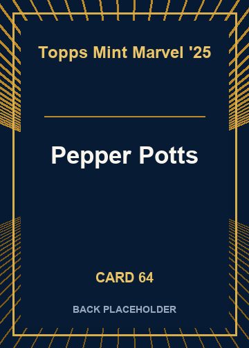 Pepper Potts back card image